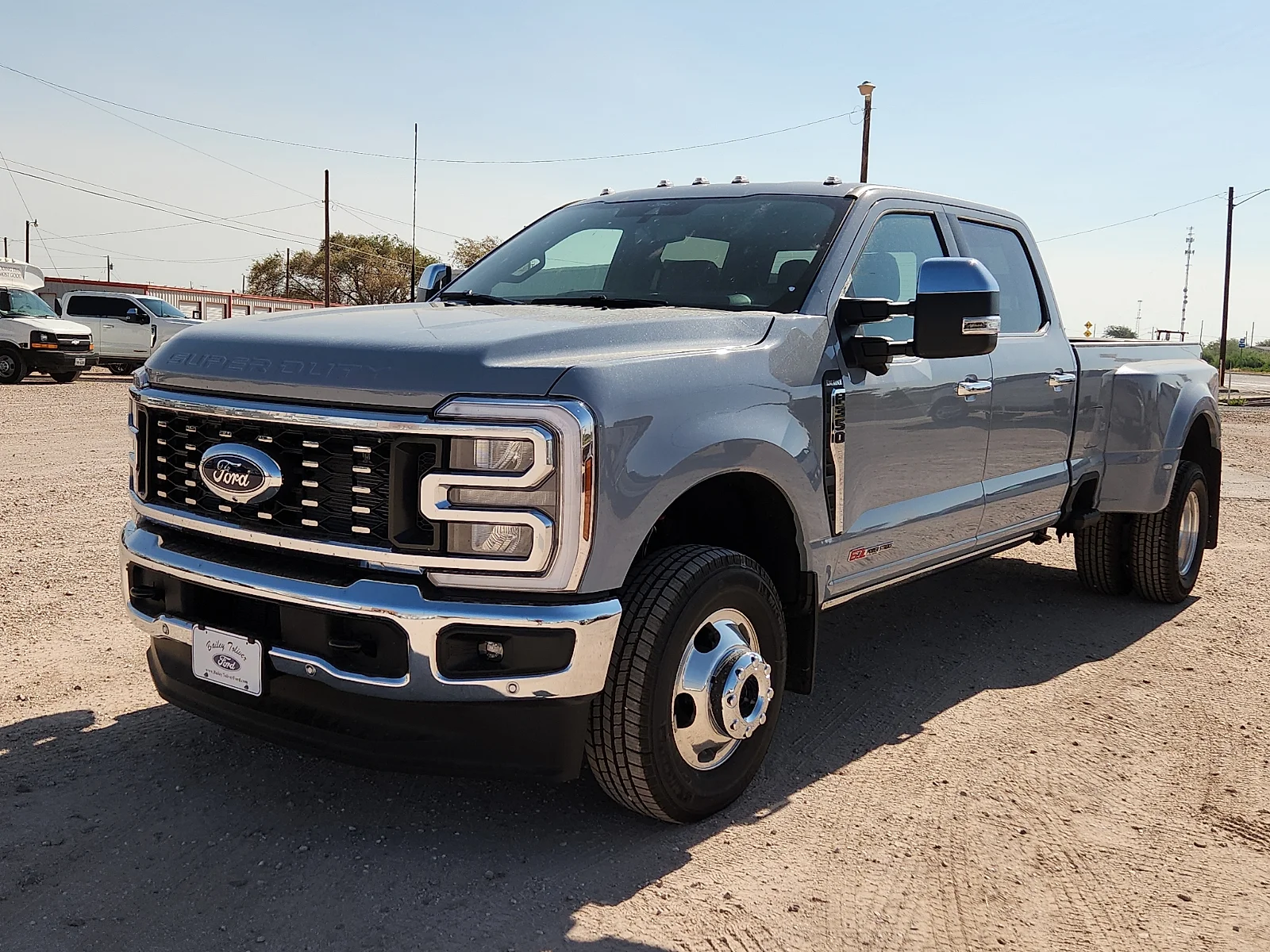 New 2026 Glacier Gray Metallic Tri-Coat Ford King Ranch image 3