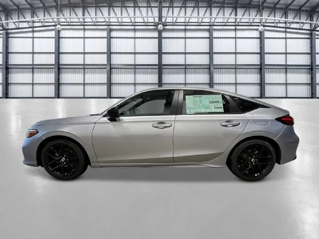 New 2026 Solar Silver Metallic Honda FWD Sport image 2