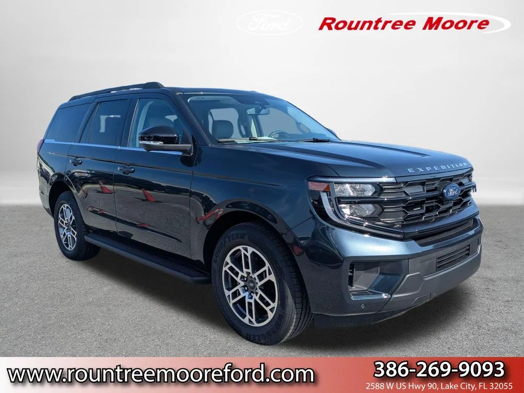 New 2026 Stone Blue Metallic Ford Active image 1