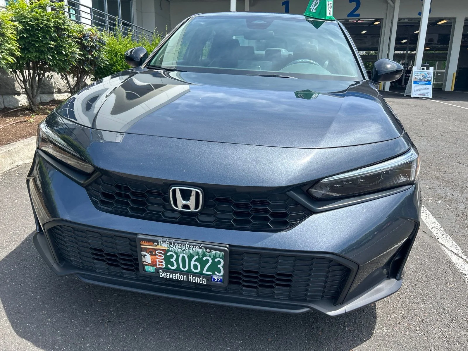 Used 2025 Meteorite Gray Metallic Honda Sport image 2