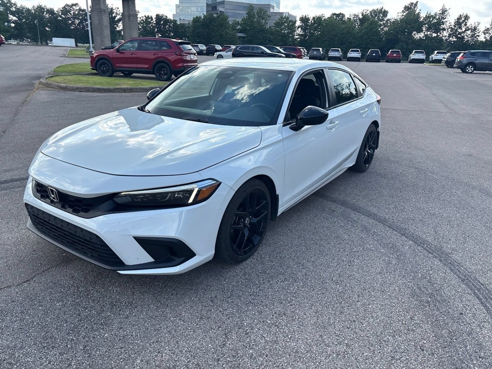 Certified Used 2022 Platinum White Pearl Honda Sport image 12