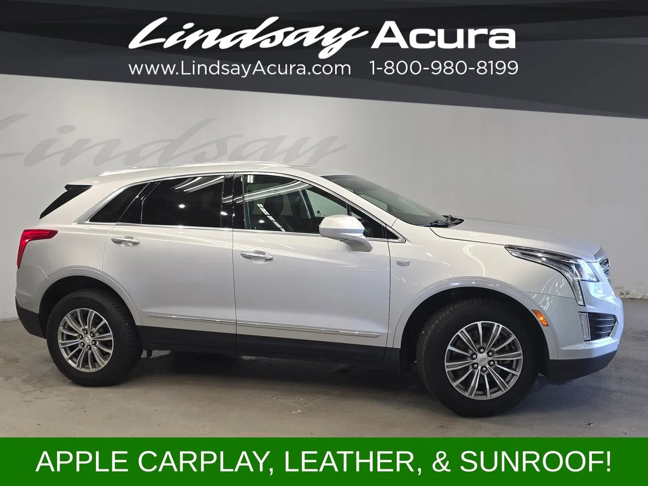 Used 2019 Radiant Silver Metallic Cadillac Luxury image 3