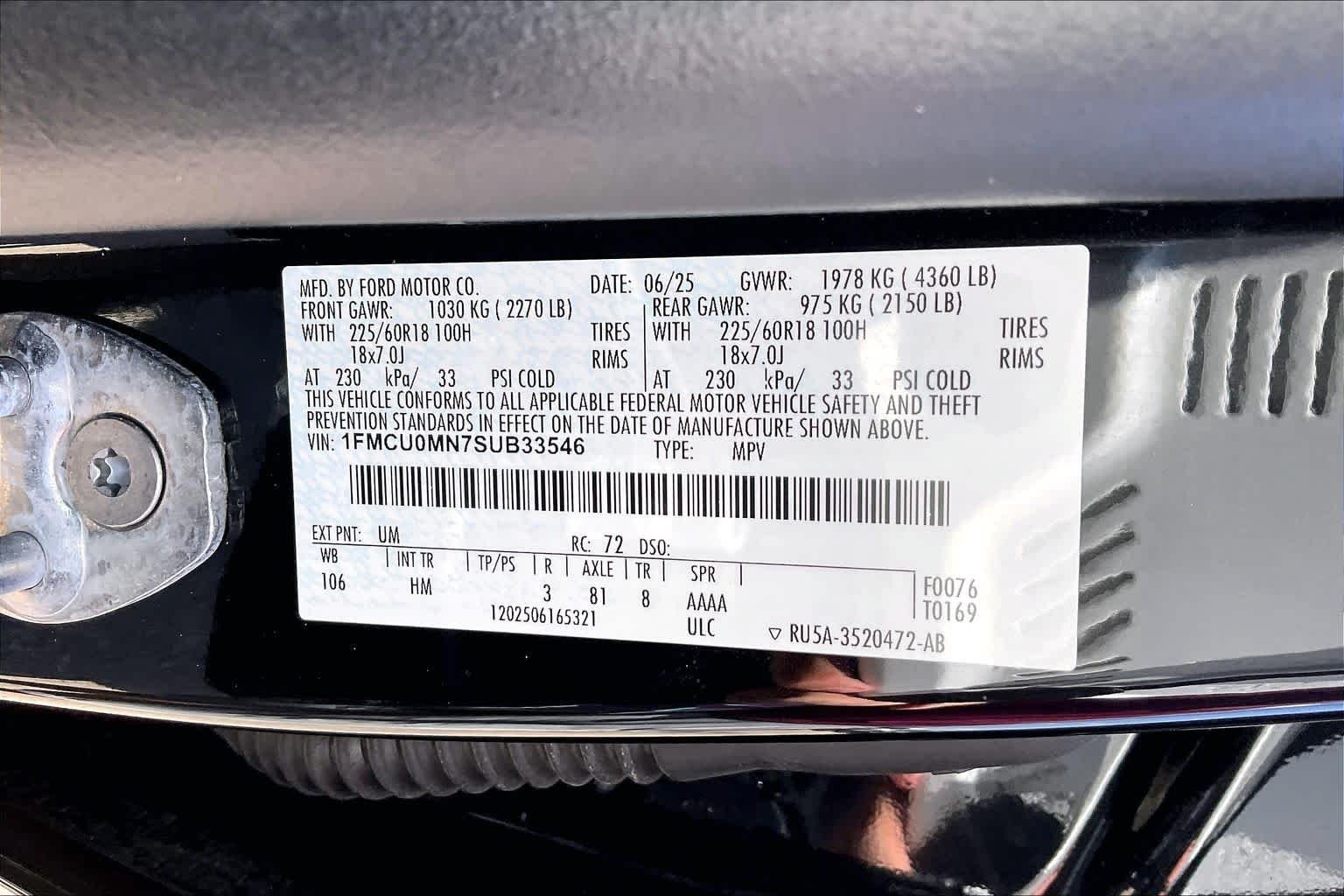 Used 2025 Agate Black Ford ST-Line image 32