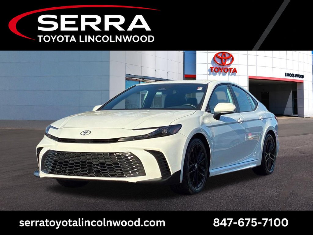 Used 2025 White Toyota SE image 1