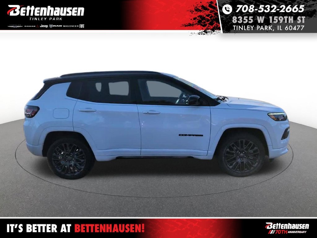 Certified Used 2023 Bright White Clearcoat Jeep High Altitude image 4