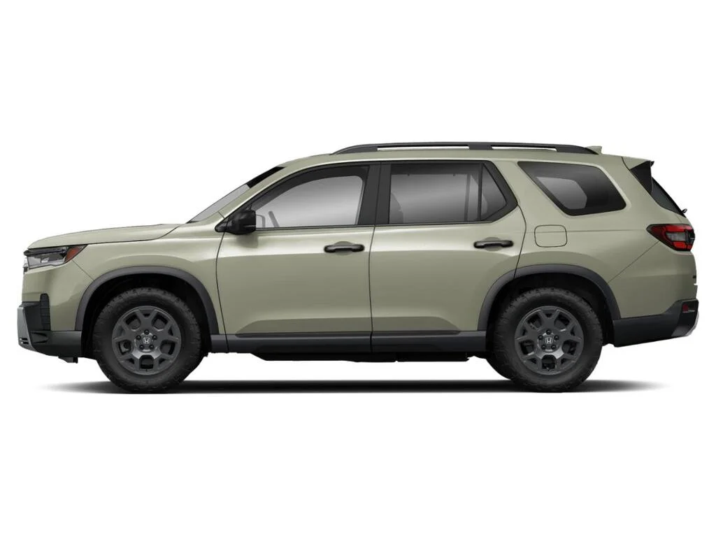 New 2026 Ash Green Metallic Honda TRAILSPORT Adventure-ready. Family-first. image 2