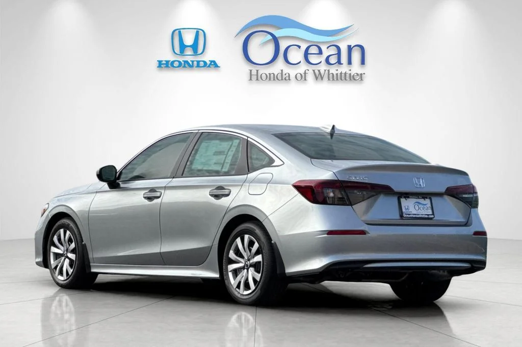 New 2026 Solar Silver Metallic Honda LX image 6