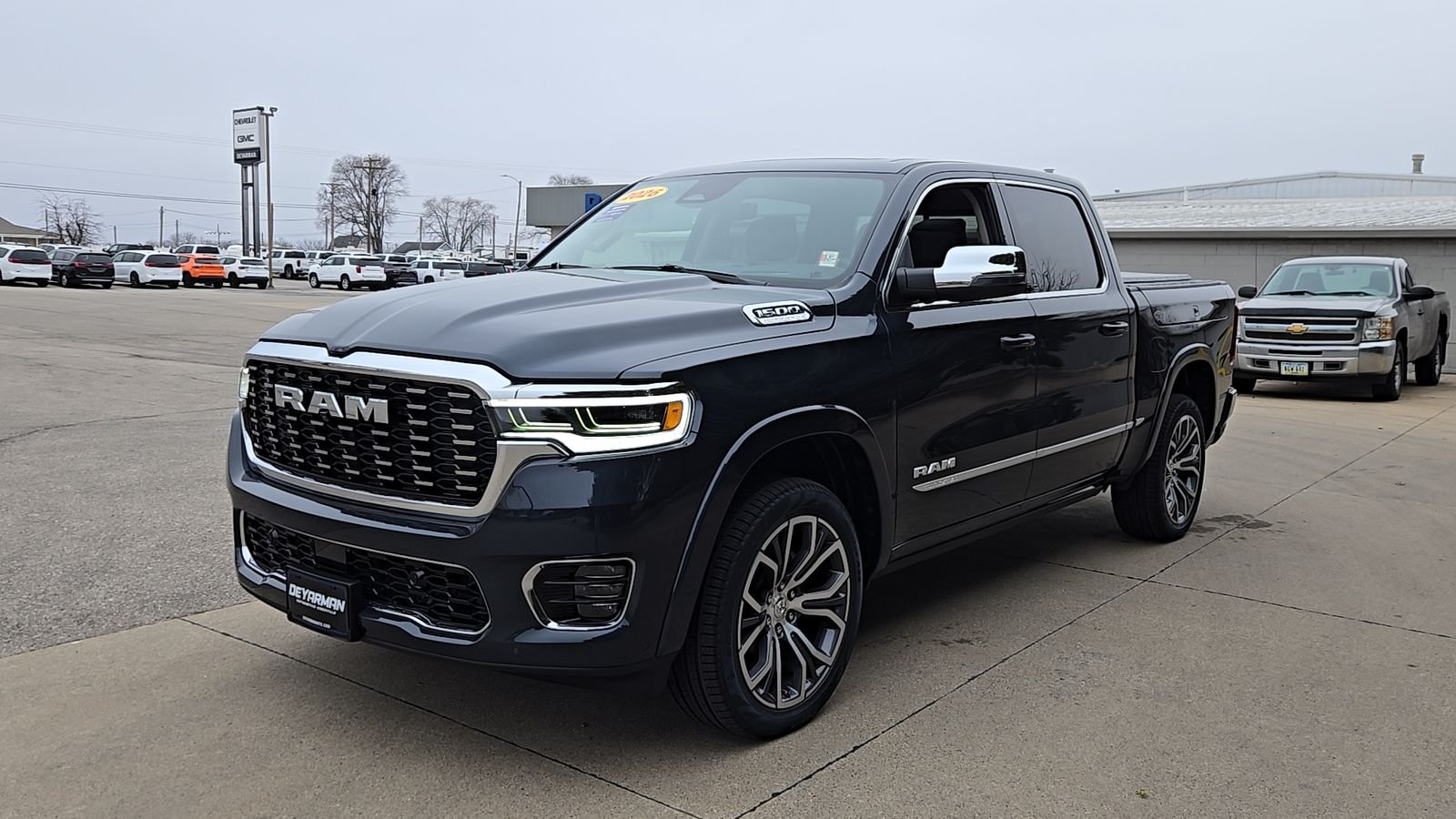 New 2026 Forged Blue Metallic Exterior Paint RAM Tungsten image 4