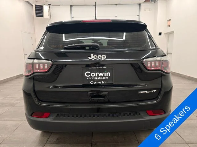 Used 2019 Diamond Black Jeep Sport image 4