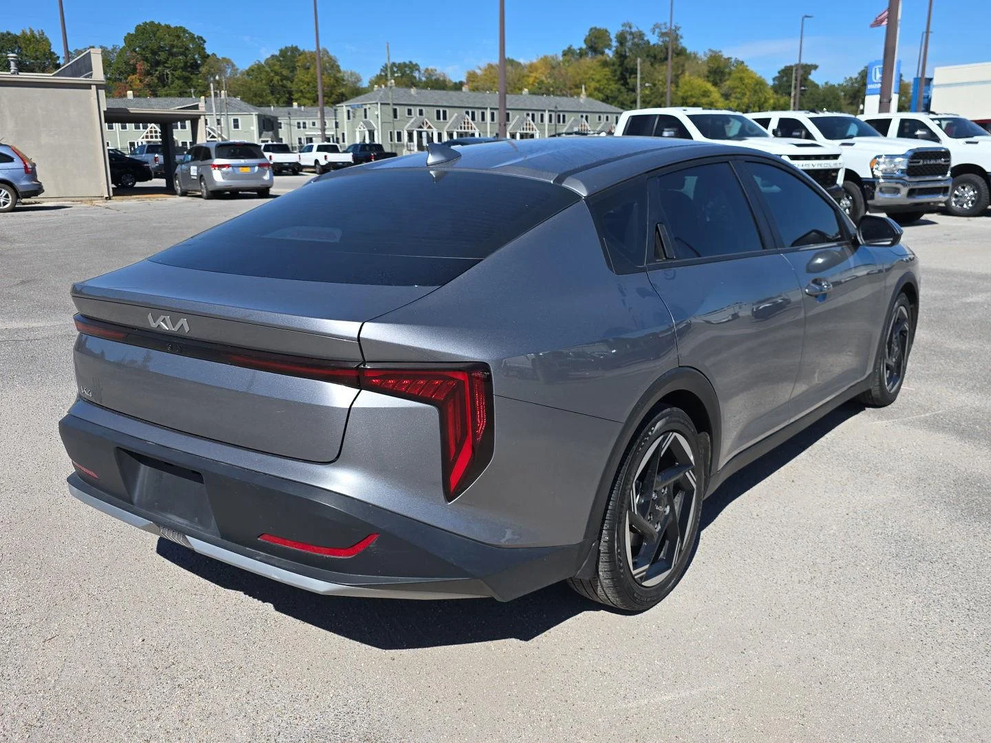 Used 2025 Steel Gray Kia EX image 3
