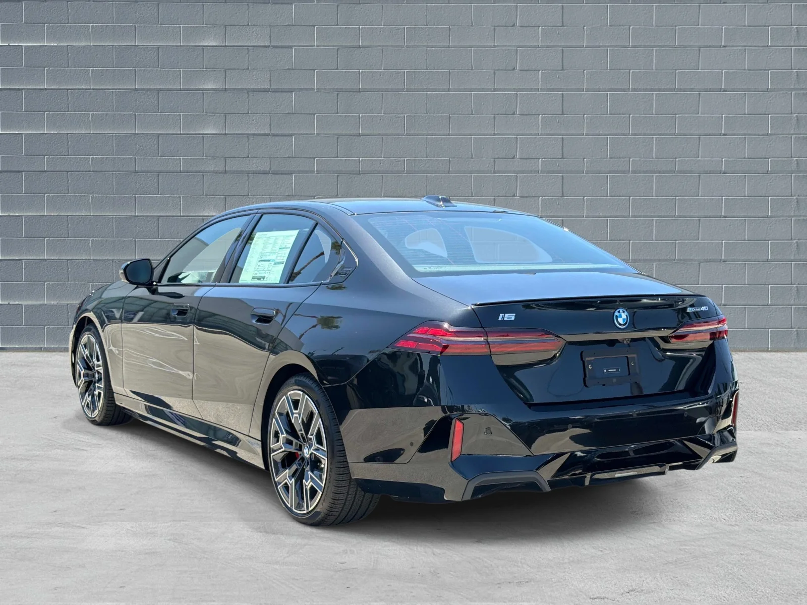 New 2027 Black Sapphire Metallic BMW eDrive40 image 3