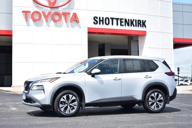 Used 2022 Silver Nissan SV image 1
