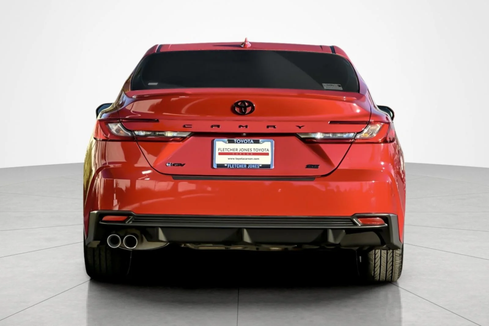 Certified Used 2025 Supersonic Red Toyota SE image 4