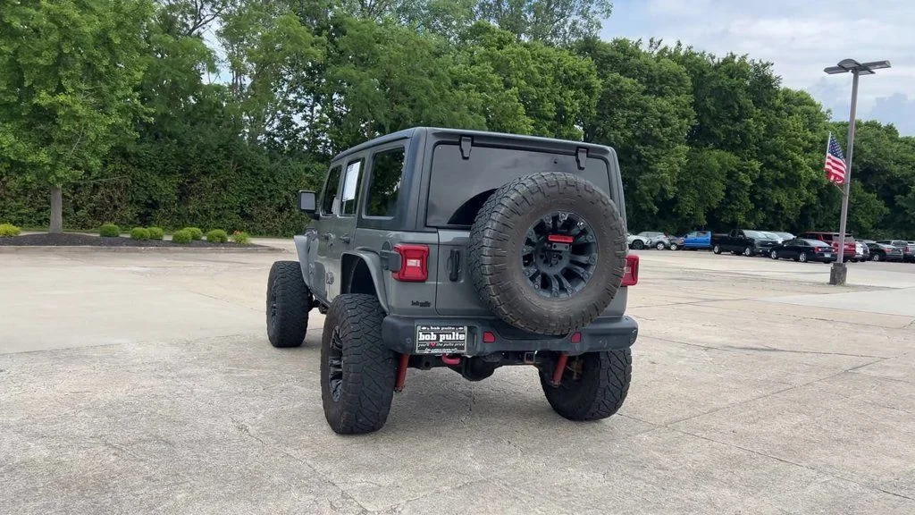 Used 2020 Gray Jeep Unlimited Rubicon image 8
