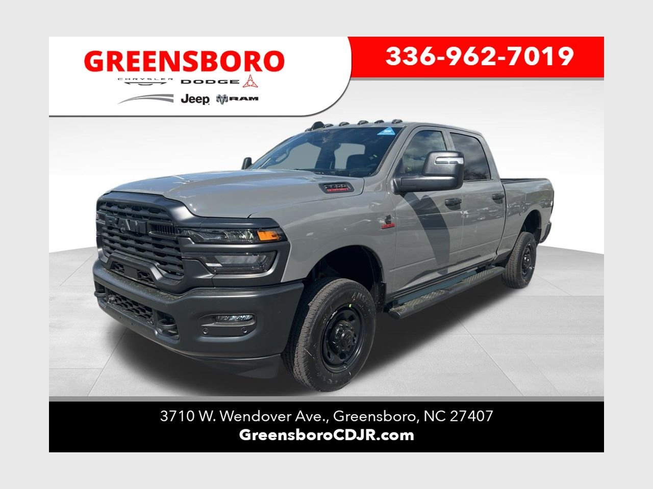 New 2026 Ceramic Gray Clear-Coat Exterior Paint RAM Tradesman image 1