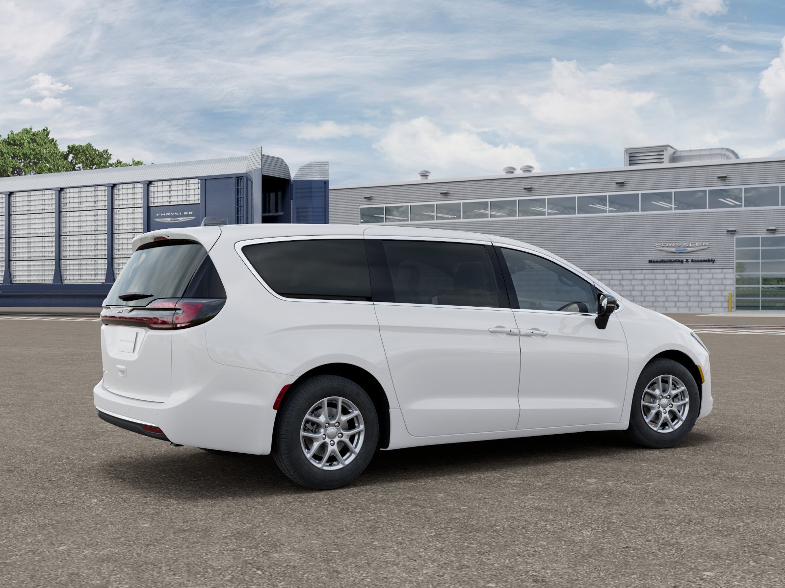 New 2027 Bright White Clear-Coat Exterior Paint Chrysler Select image 2