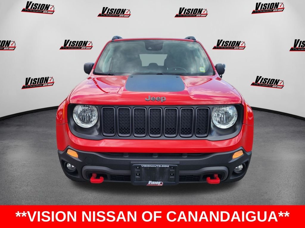 Used 2021 Red Jeep Trailhawk image 2