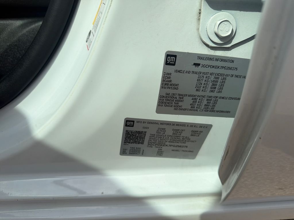 Used 2023 White Chevrolet LT image 23