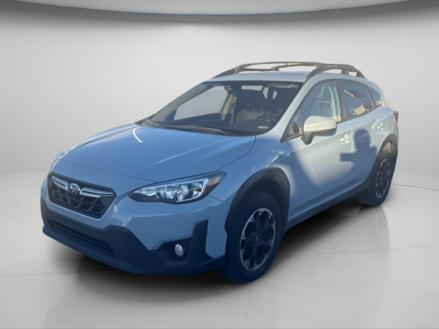 Certified Used 2021 Cool-Gray Khaki Subaru Premium image 11