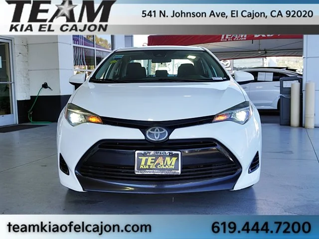 Used 2019 White Toyota LE image 4