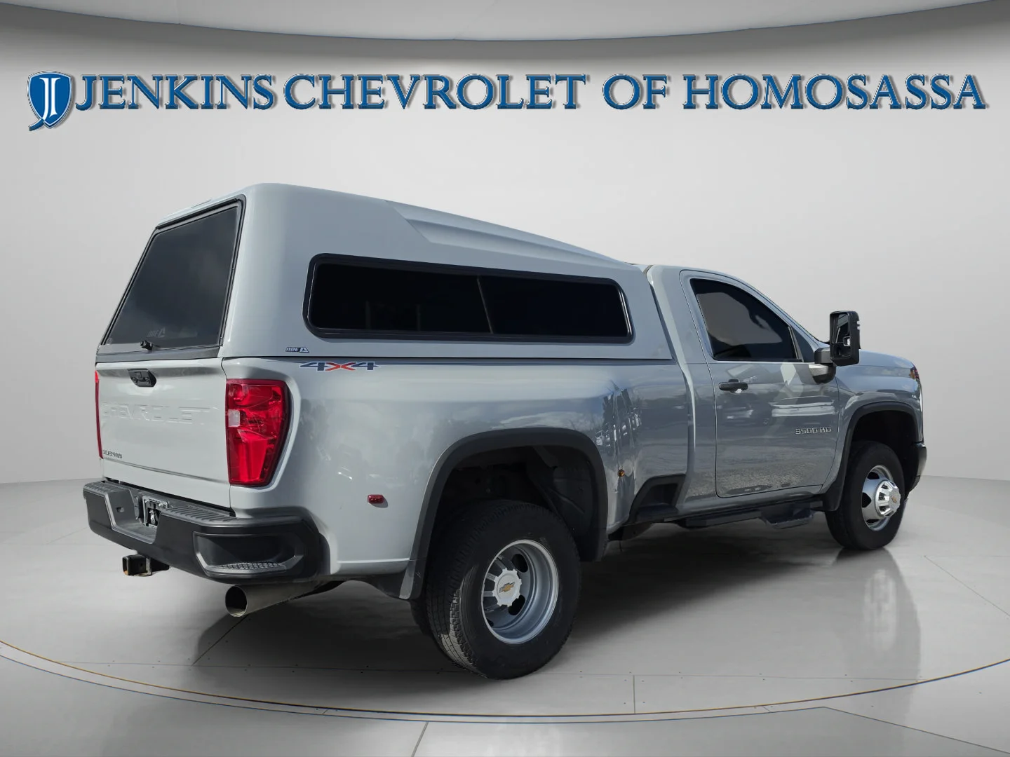 Used 2024 Slate Gray Metallic Chevrolet Work Truck image 4