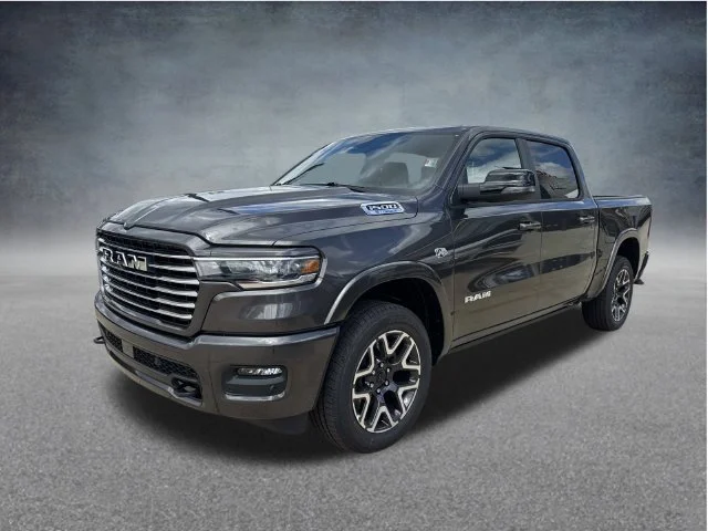 New 2027 Granite Crystal Metallic Clear-Coat Exterior Paint RAM Laramie image 7