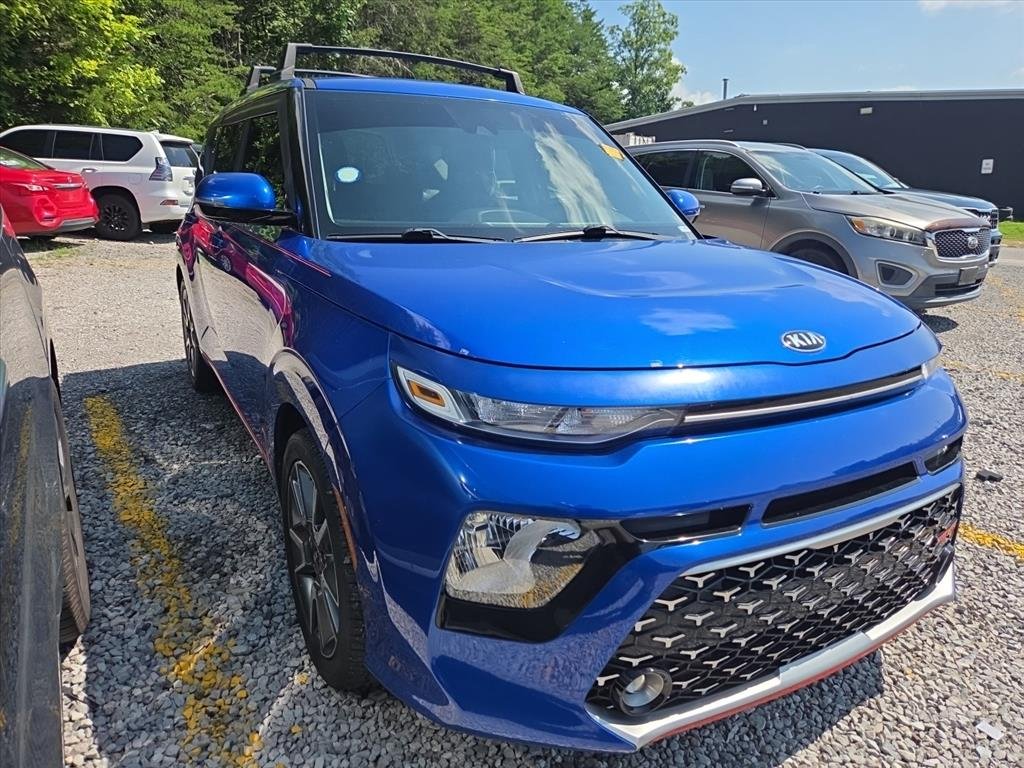Used 2021 Blue Kia GT-Line image 3