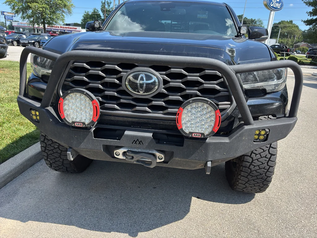 Used 2021 Midnight Black Metallic Toyota TRD Off Road image 3