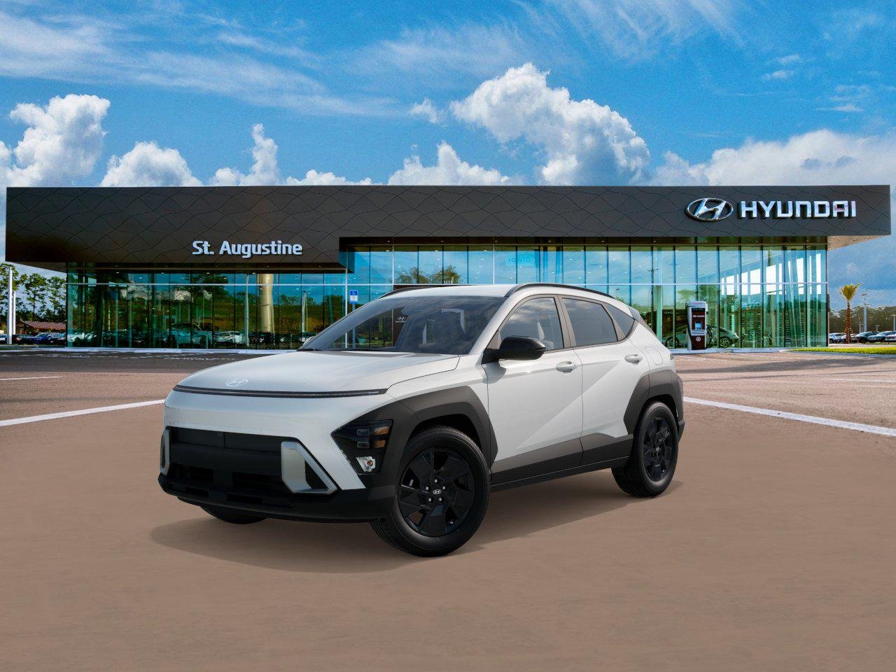 New 2027 Atlas White Hyundai SEL Sport FWD image 1