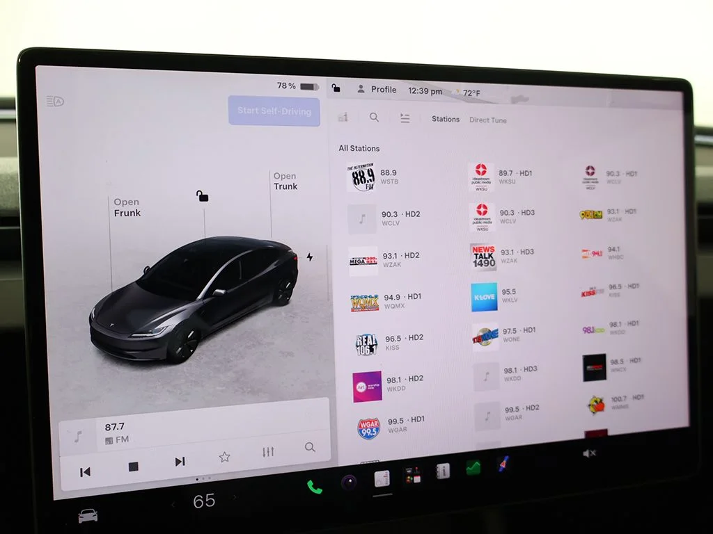 Used 2025 Stealth Gray Tesla Long Range image 50