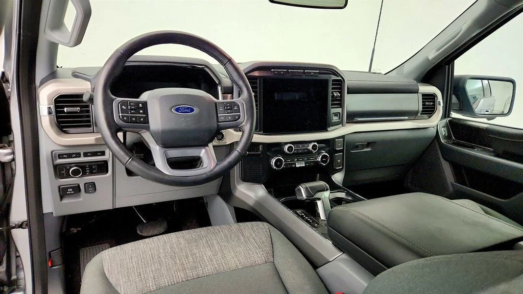 Used 2023 Iconic Silver Metallic Ford XLT 4WD SuperCrew 5.5