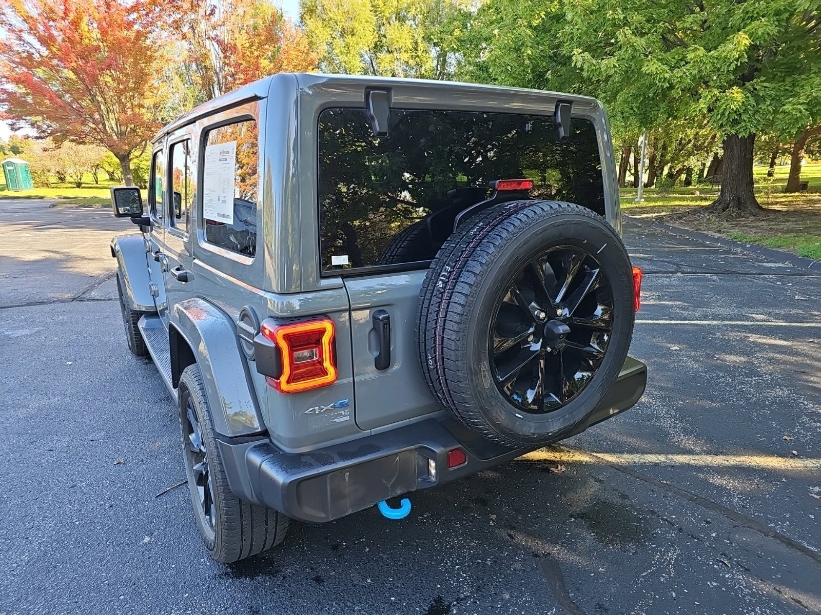 Certified Used 2023 Sting-Gray Clearcoat Jeep Sahara image 3