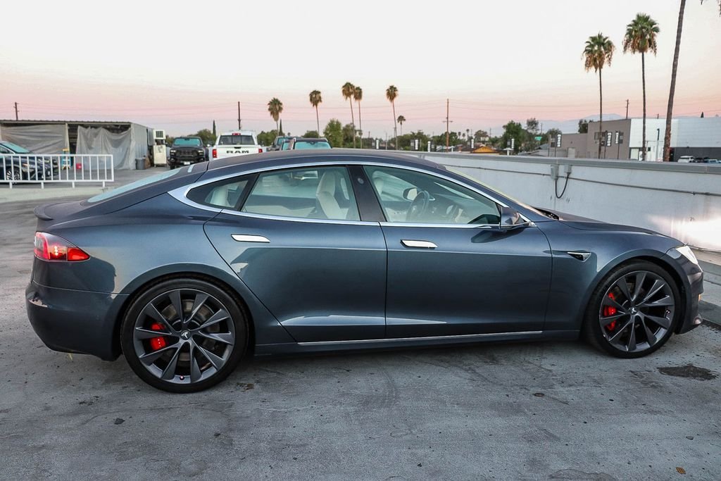 Used 2020 Midnight Silver Metallic Tesla Performance image 13