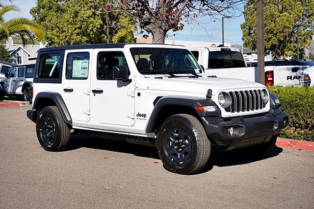 New 2026 Bright White Clear-Coat Exterior Paint Jeep Sport image 6