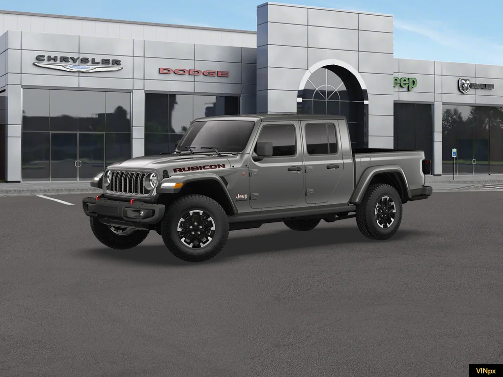 New 2026 Granite Crystal Metallic Clear-Coat Exterior Paint Jeep Rubicon X image 1