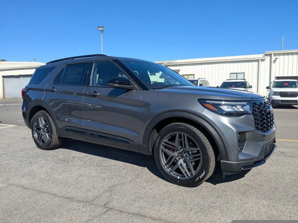 New 2026 Carbonized Gray Metallic Ford ST image 2