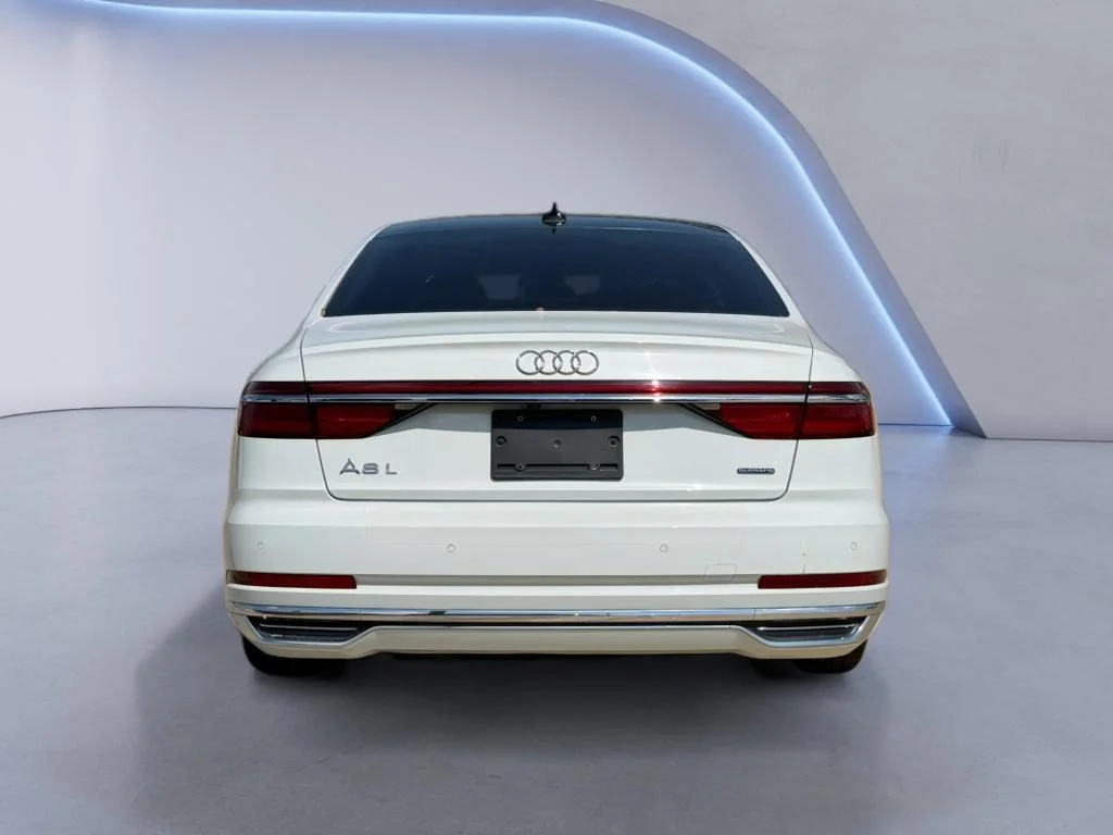 Used 2019 Glacier White Metallic Audi L 55 (Tiptronic) (No Longer Available Fo image 5