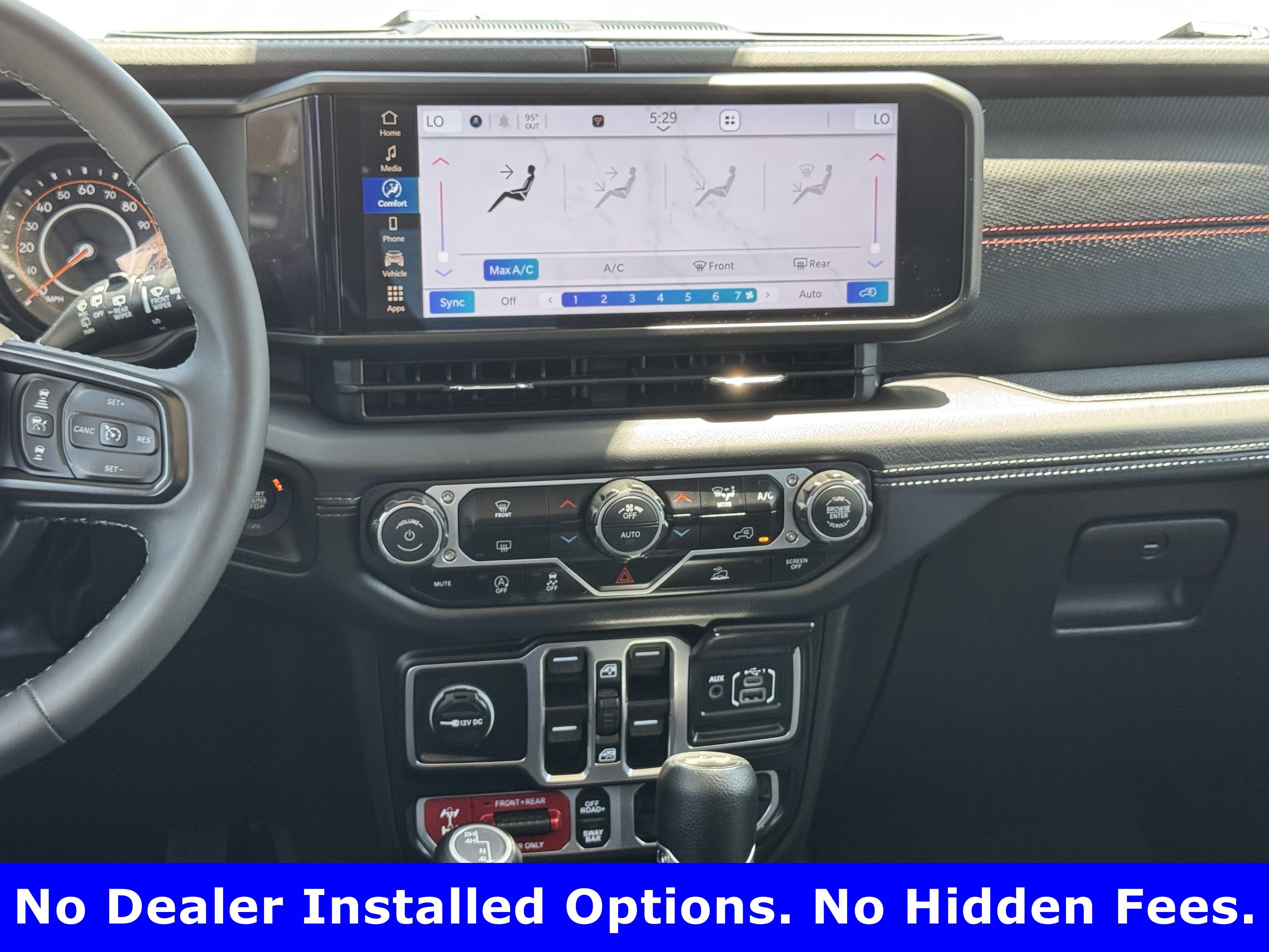 Used 2026 Black Clearcoat Jeep Rubicon image 16