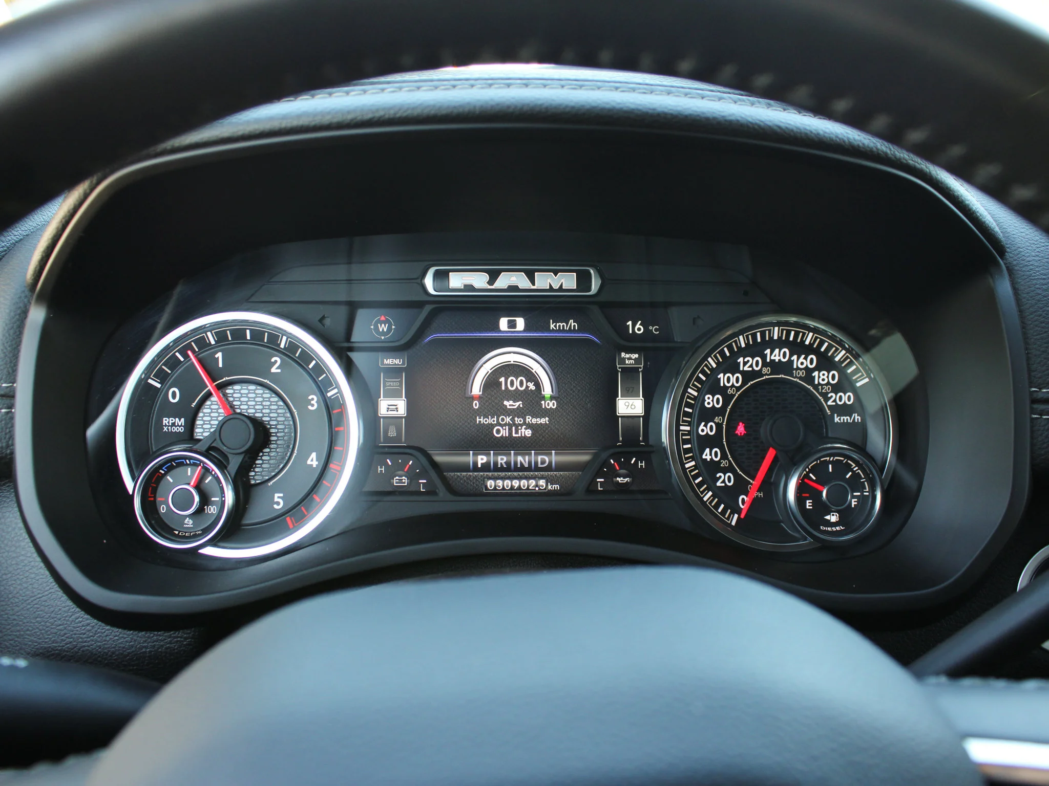 Certified Used 2024 Blue RAM Laramie* | Diesel | 5th Wheel & Gooseneck | Apple CarPlay | 3M PPF | Night Edition image 7