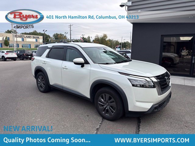 Used 2022 Pearl White Tricoat Nissan SV image 1