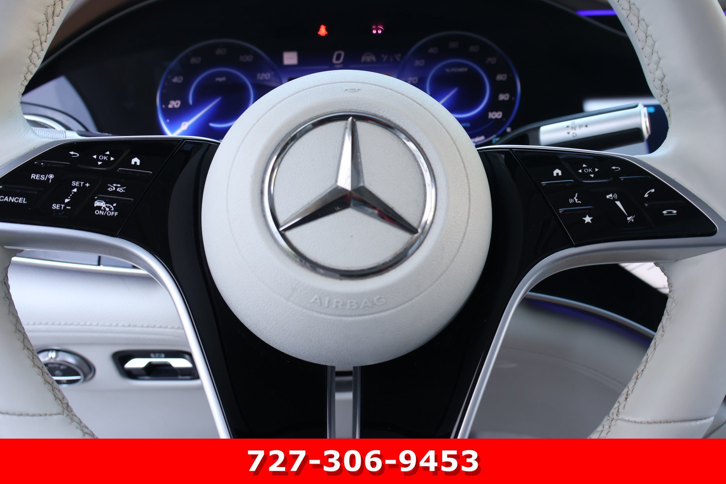 Certified Used 2023 MANUFAKTUR Alpine Gray Mercedes-Benz EQS 580 image 26