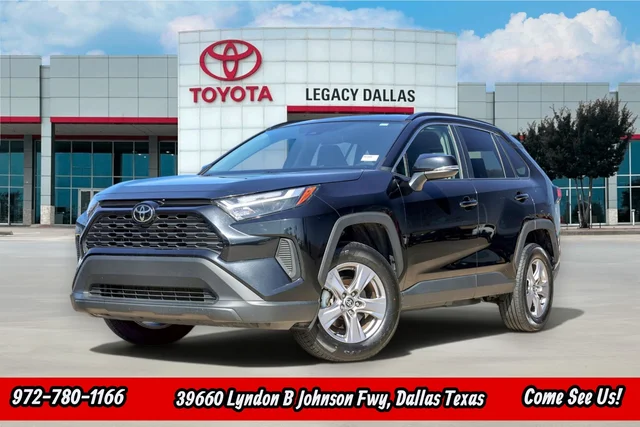 ◇新品Ｕ.Ｓ.トヨタ非売品【Toyota】カリフォルニア輸入フレームLB限定◇ Pre-Owned 2025 Toyota RAV4 XLE 4D Sport Utility in Dallas #P01869