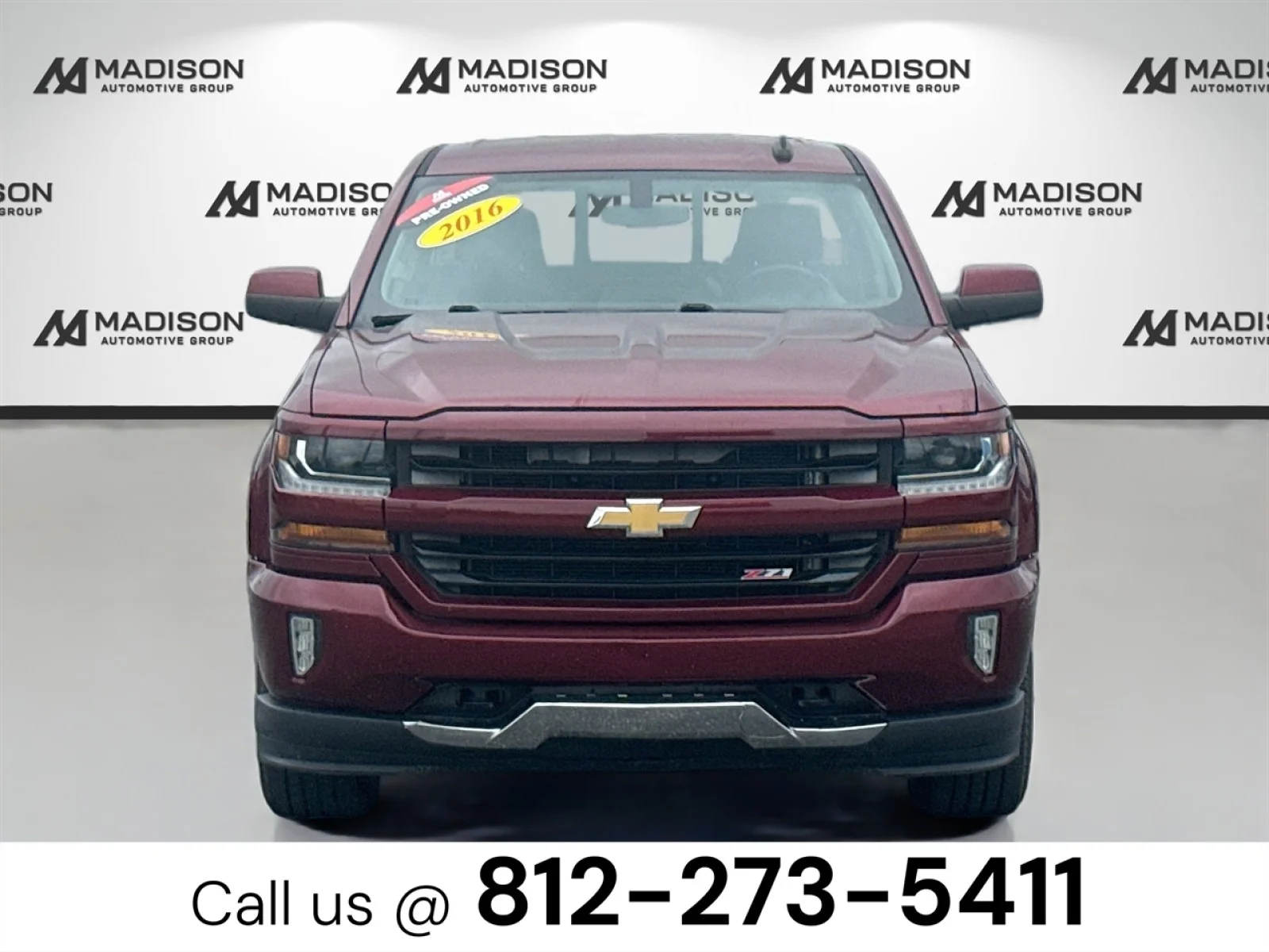Used 2016 Chevrolet Silverado 1500 LT Z71 with VIN 1GCVKREC9GZ359795 for sale in Madison, IN