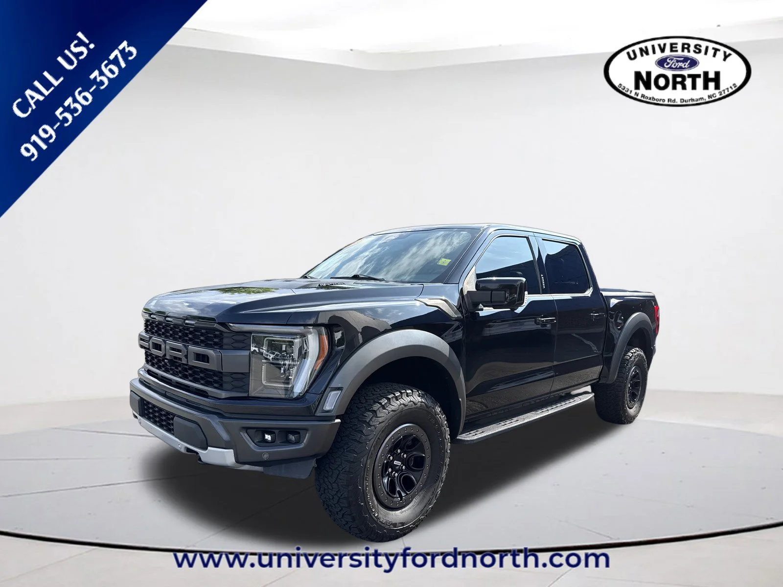 Used 2023 Agate Black Metallic Ford Raptor image 3