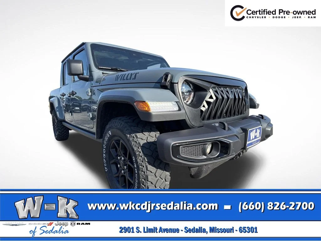 Certified Used 2025 Gray Jeep Willys image 3
