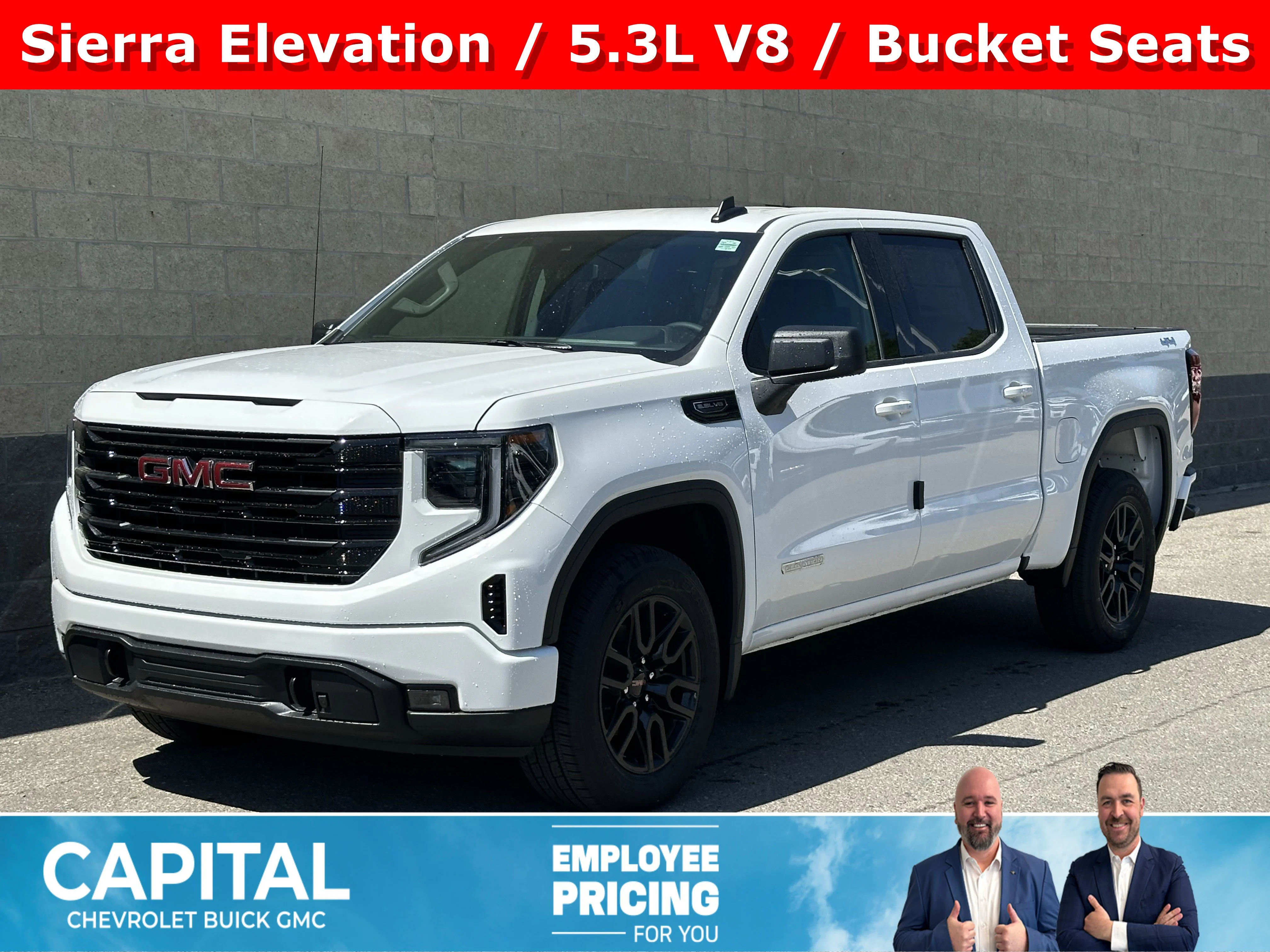 New 2026 Summit White GMC Elevation image 1