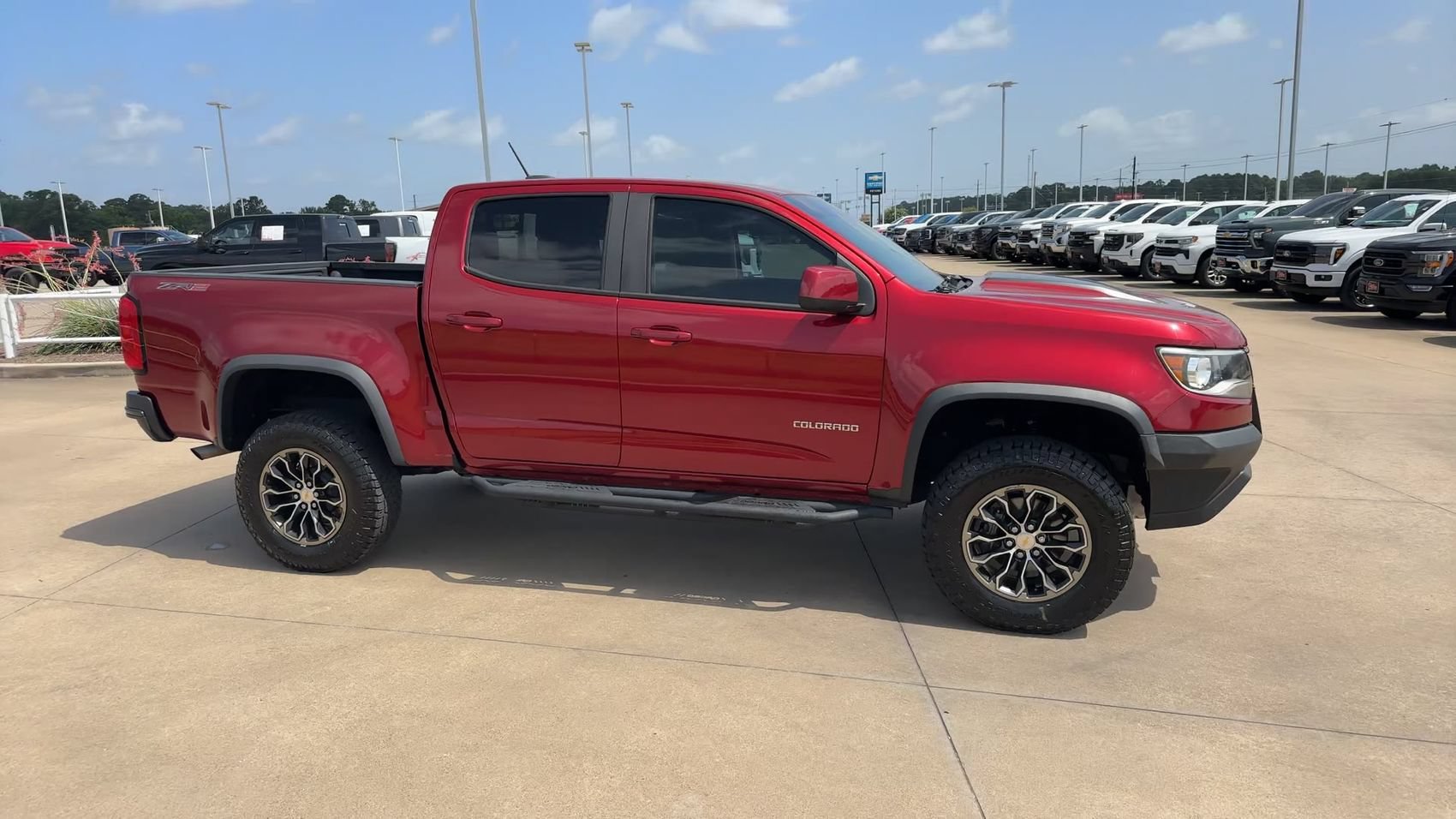 Used 2020 Cajun Red Tintcoat Chevrolet 4WD ZR2 image 2