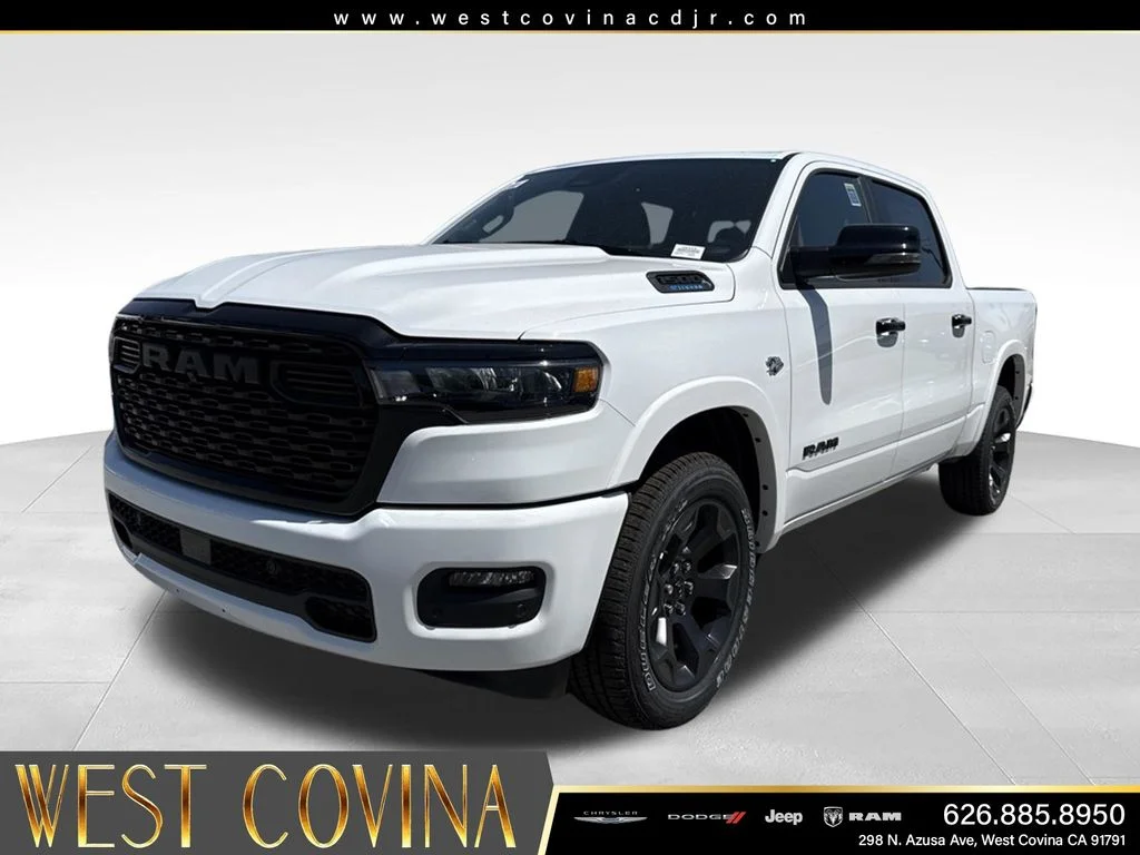 New 2026 Bright White Clear-Coat Exterior Paint RAM Big Horn/Lone Star image 1