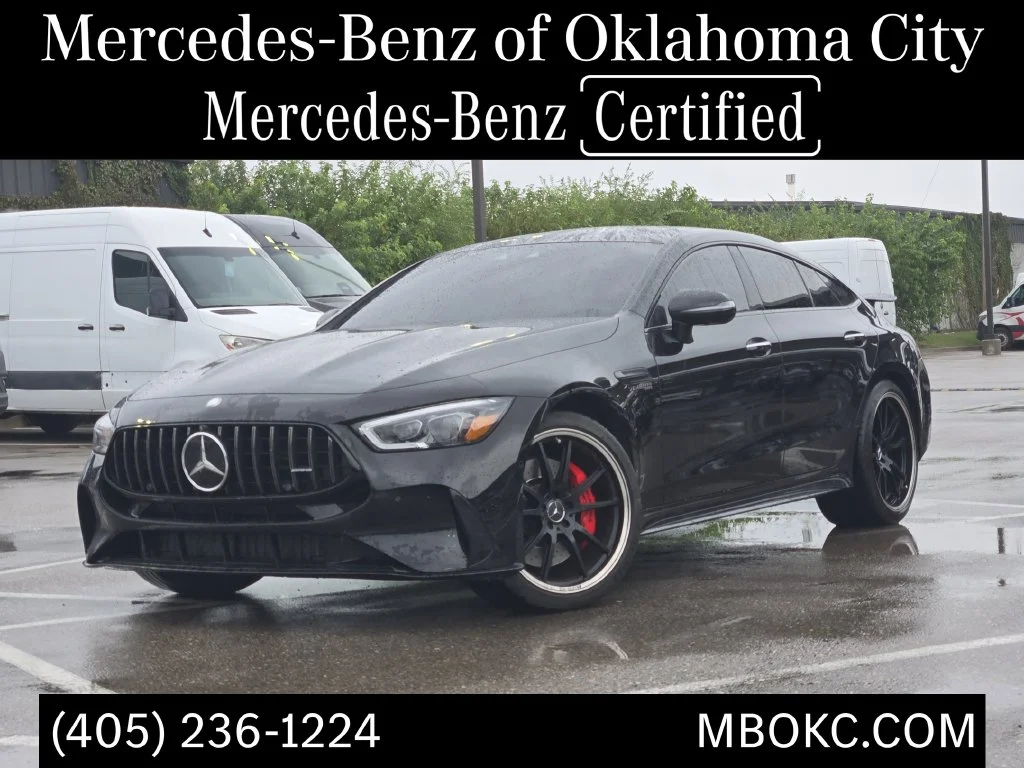 Certified Used 2024 Obsidian Black Metallic Mercedes-Benz Base image 1