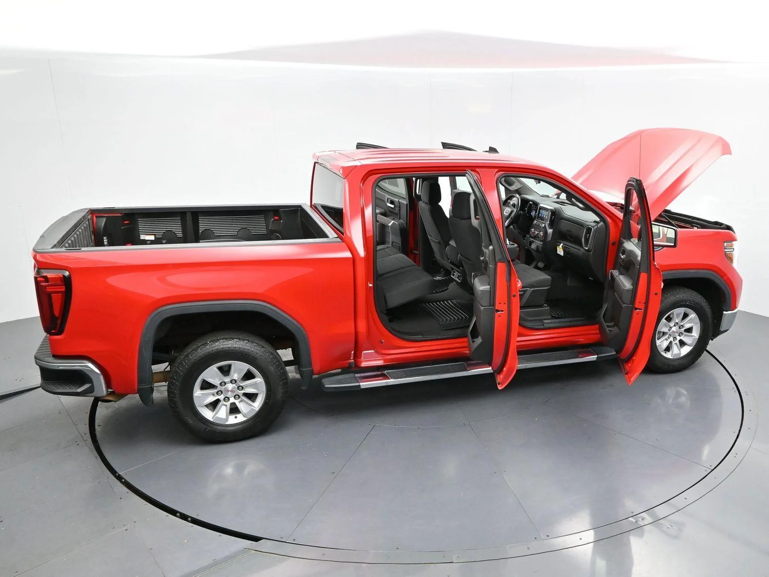 Used 2022 Cardinal Red GMC SLE image 39
